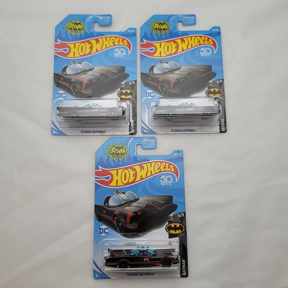 Hot Wheels 50th Anniversary DC Batman Classic TV Series Batmobile